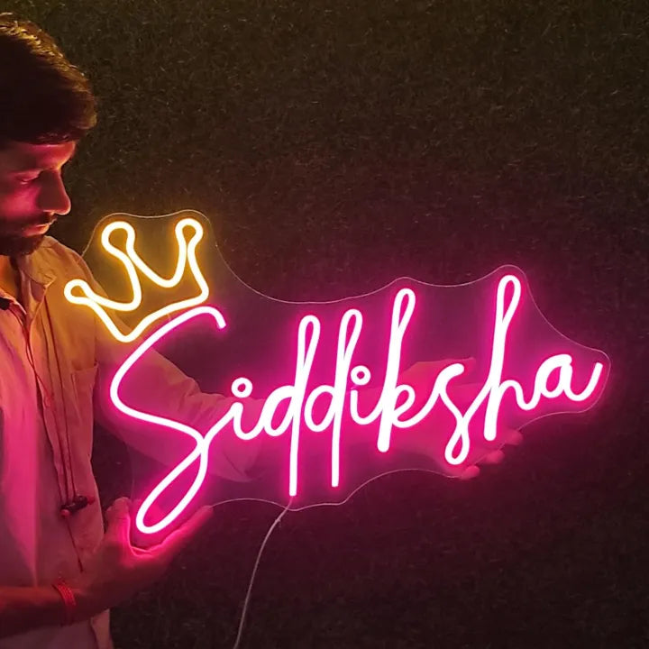 Customized Couple Name Neon Sign