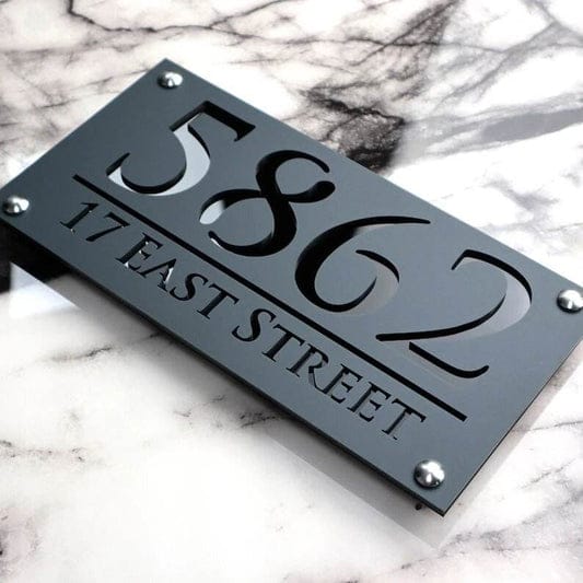Custom Home Name Plate